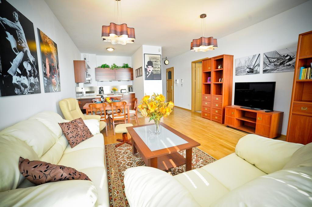 Apartmán Luxury Rockefeller - Sea Towers Gdyně Pokoj fotografie