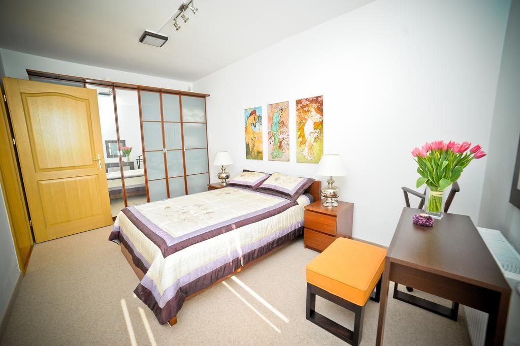 Apartmán Luxury Rockefeller - Sea Towers Gdyně Pokoj fotografie