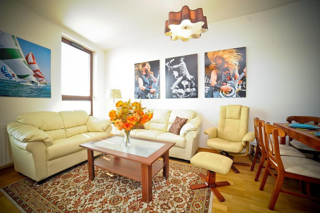 Apartmán Luxury Rockefeller - Sea Towers Gdyně Pokoj fotografie