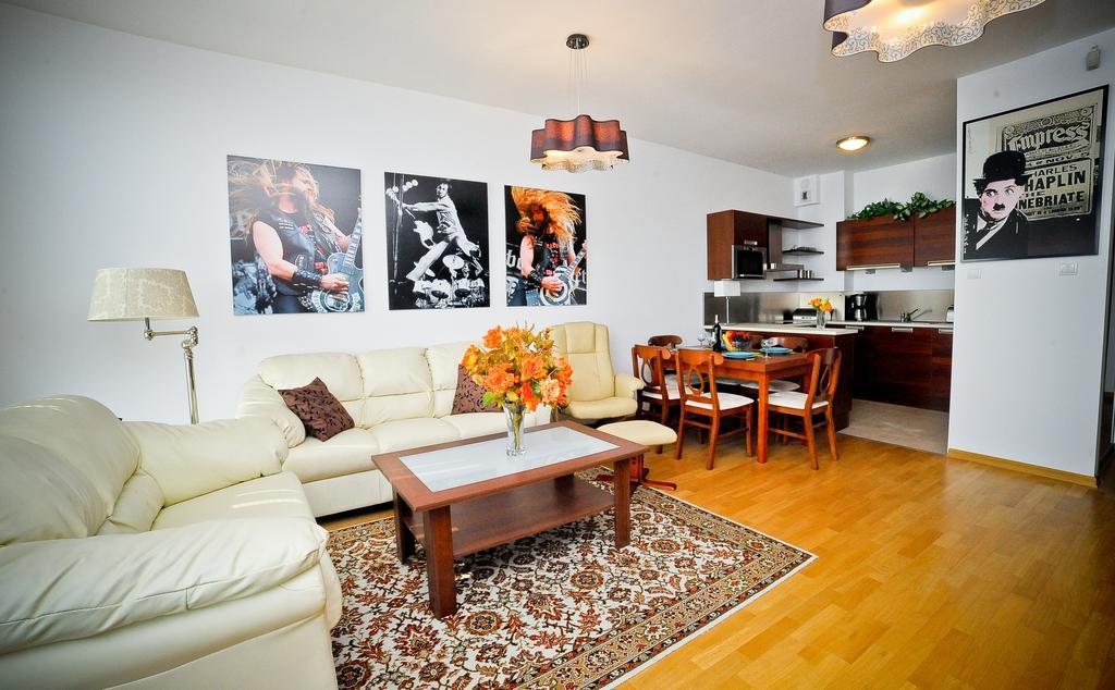 Apartmán Luxury Rockefeller - Sea Towers Gdyně Pokoj fotografie