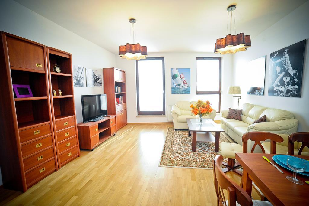 Apartmán Luxury Rockefeller - Sea Towers Gdyně Pokoj fotografie